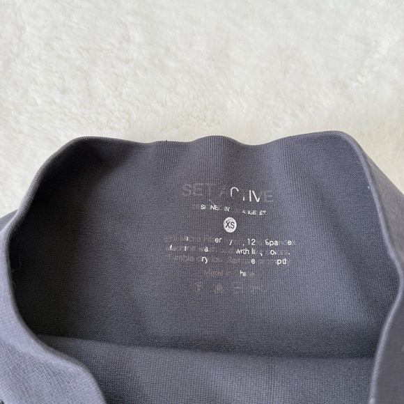 Set Active Sculptflex Bike Shorts in Pebble XS - Picture 3 of 5